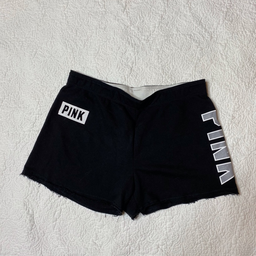 PINK SWEATS SHORTS
